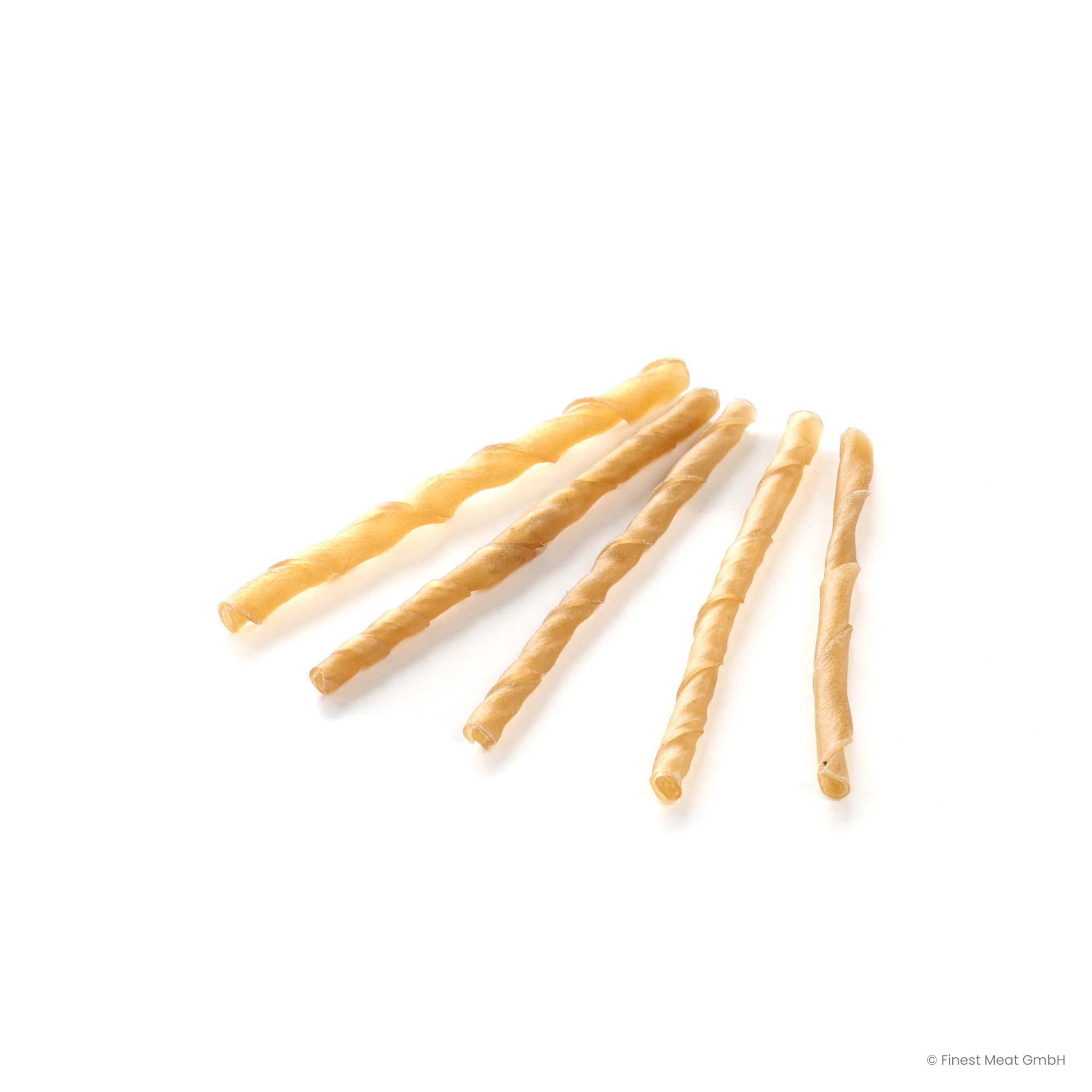 Rinder-Kausticks 7–8 mm gedreht für Hunde 100% Rind
