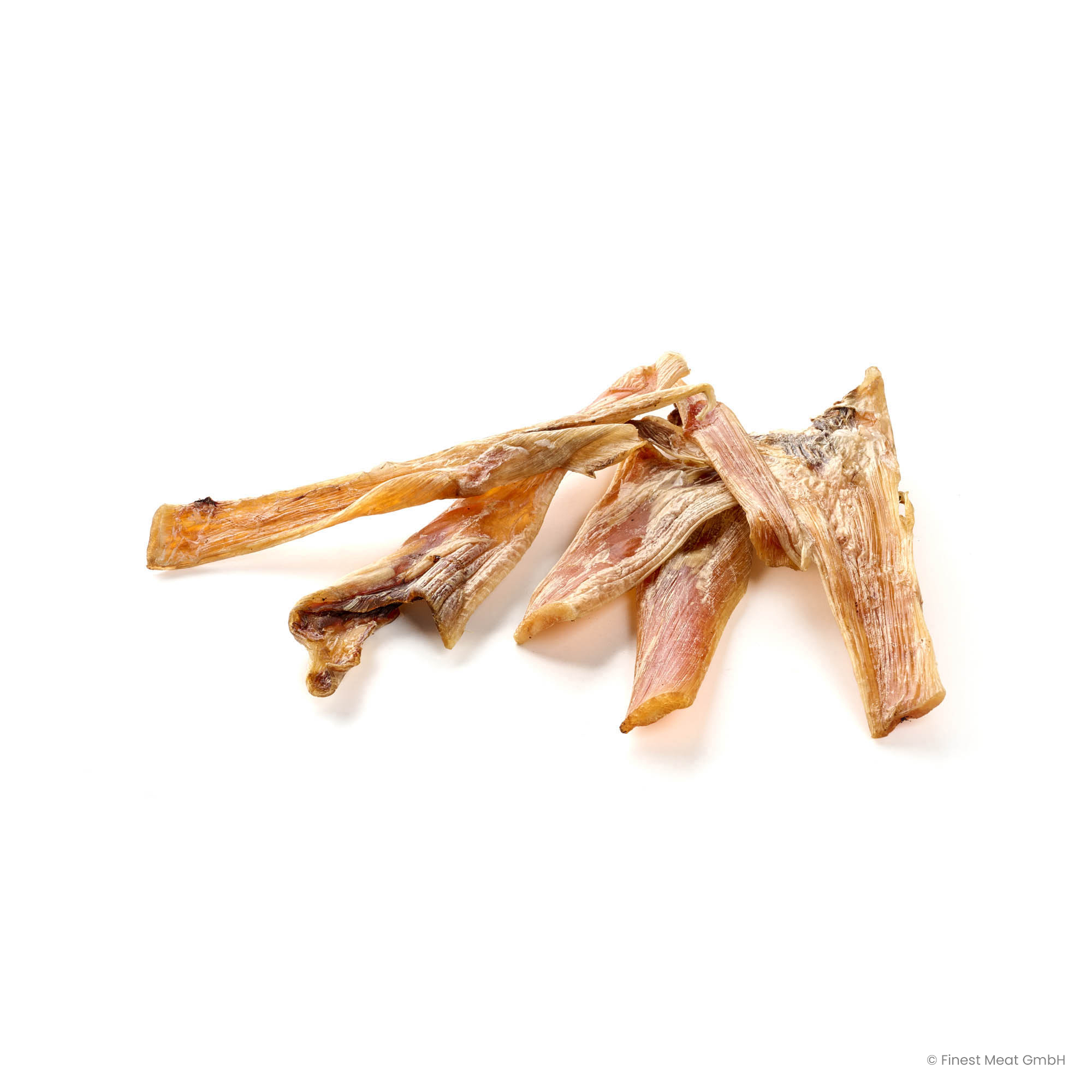 Straußensehnen flach für Hunde – Proteinreicher Naturkauartikel aus 100 % Strauß