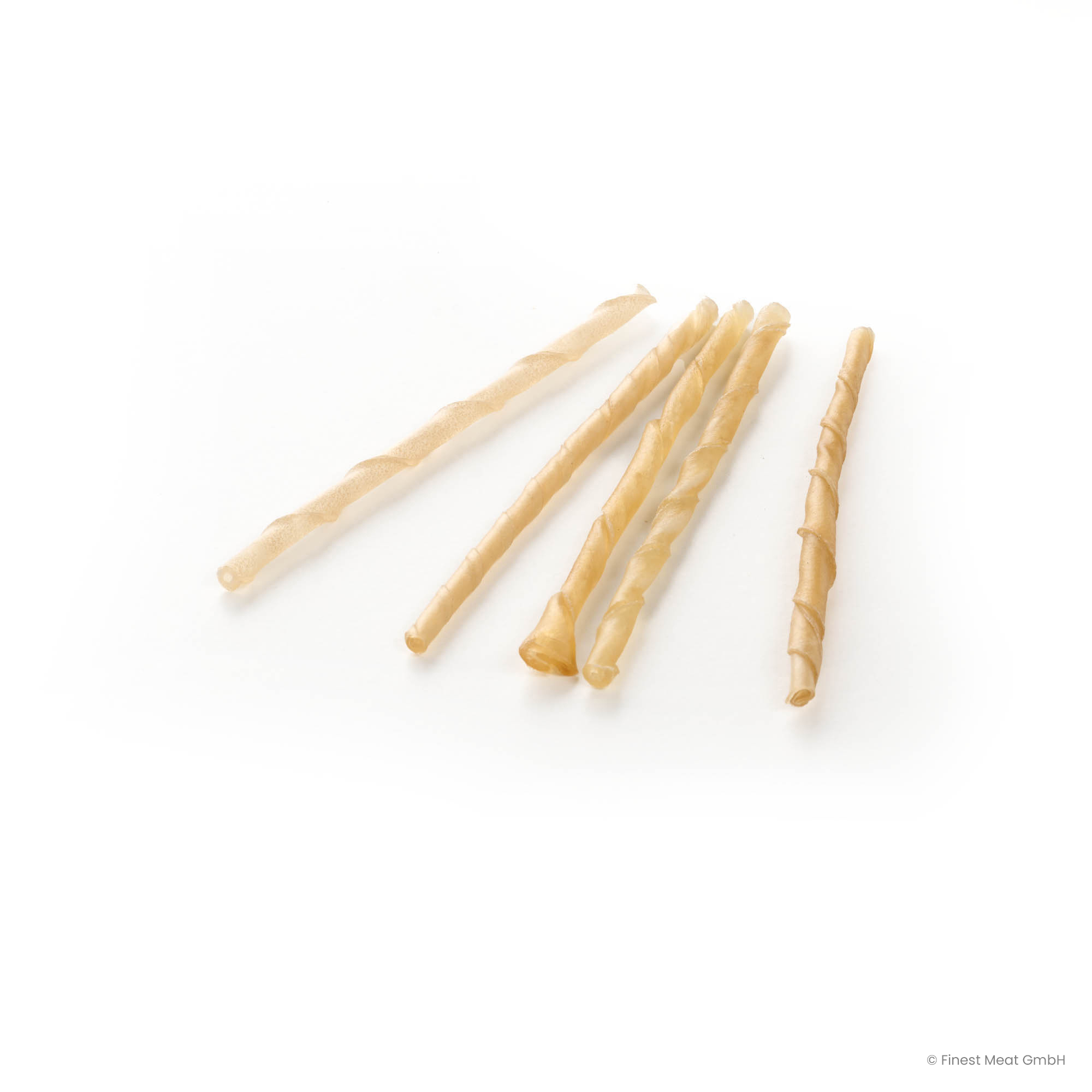 Rinder-Kausticks 5-6mm gedreht für Hunde – 100 % Rind
